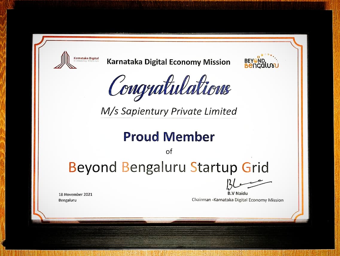 Proud Member of Karnataka Digital Economy Mission